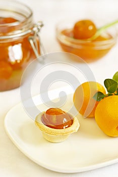 Calamondin and kumquat jam