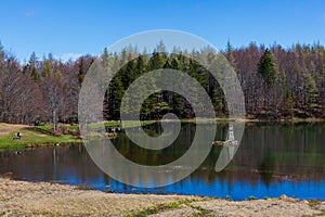 Calamone lake, Ventasso. Reggio Emilia. Italy