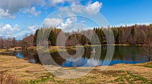 Calamone lake, Ventasso. Reggio Emilia. Italy