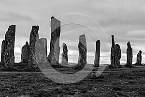 Calanais Standing Stones on the Isle of Lewis