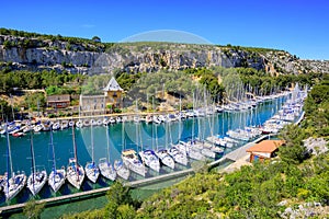 Calanque de Port Miou, Cassis, France