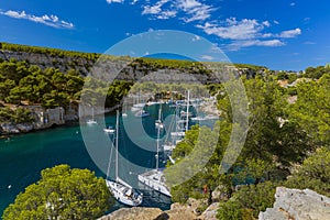 Calanque de Port Miou - fjord near Cassis France