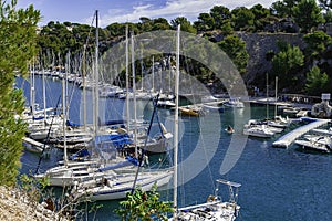 Calanque de Port Miou - fjord near Cassis Village in Provence