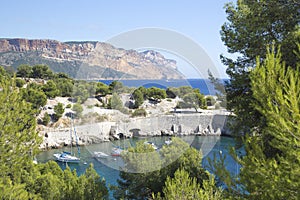 Calanques of cassis, marseille