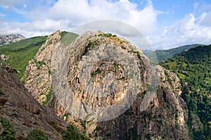 Calanques de Piana between Corte and Porto