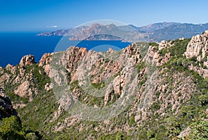 Calanques de Piana, POrto, Corsica photo