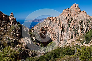 Calanques de Piana, UNESCO world heritage site photo