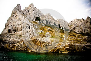 Calanques and lagoon near Marseille