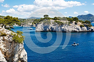 Calanques of Port Pin in Cassis, Provence, France