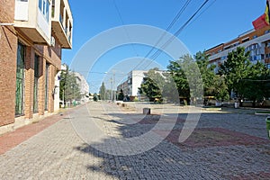 Calarasi city center, street view