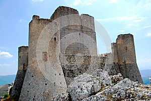 Calascio Fortress on the Apennines photo