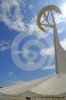 Calatrava tower, Barcelona-Spain