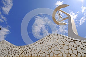 Calatrava tower, Barcelona-Spain