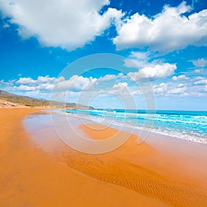 Calblanque beach Park Manga Mar Menor Murcia