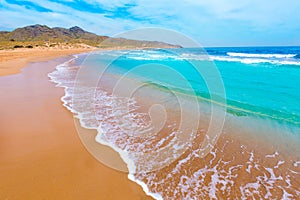 Calblanque beach Park Manga Mar Menor Murcia photo