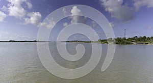 On the Calcasieu River at Cameron Pass, Louisiana