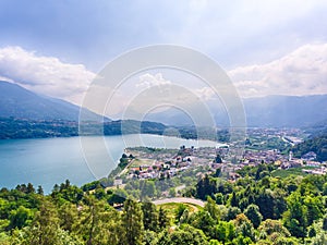 Calceranica al Lago at Lake Caldonazzo in Trentino photo