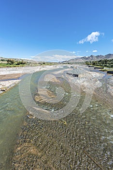 Calchaqui River in Salta, northern Argentina.