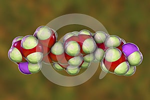 Calcidiol molecule, active form of vitamin D3 photo