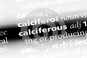 calciferous