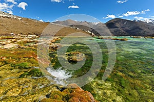 Calcify landforms in Gongga range