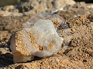 Calcite crystal photo