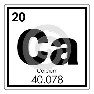 Calcium chemical element photo