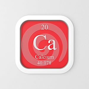 Calcium symbol from periodic table
