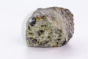 Calcopyrite ore, is the most common copper mineral in nature. It belongs to the sulfide group
