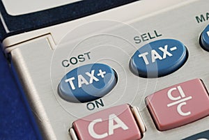 Calculate the tax and the cost