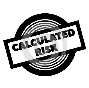 Calculated Risk black stamp