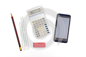 Calculating tools from different times