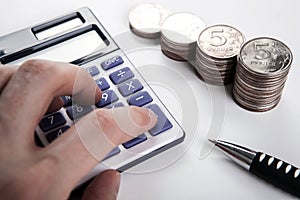 Calculation of budget calculator