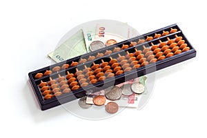 Calculator / abacus to calculate that works all the time