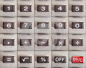 Calculator Buttons Set