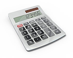 Calculator, close-up view