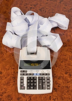 Calculator for costs, expenses, revenues and