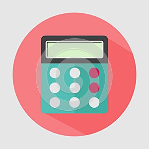 Calculator icon creative design, modern flat calculator icon design vector.