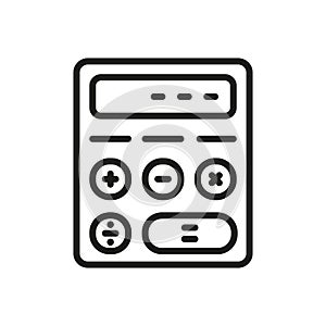 Calculator icon vector design templates simple and modern