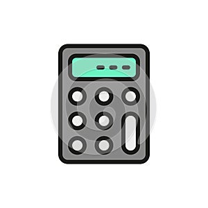 Calculator icon vector design templates simple and modern