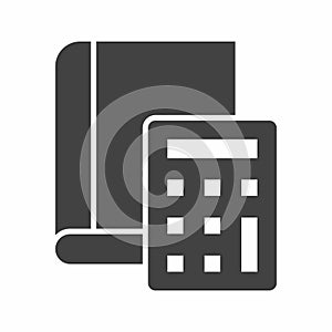 Calculator icon vector image.