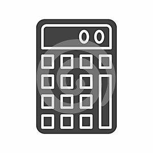 Calculator icon vector image.