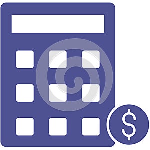 Calculator Isolated Vector icon which can easily modify or edit