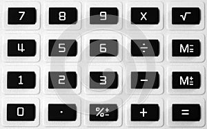 Calculator keypad