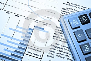 Il negozio finanziario un messaggio contabilità dati grafico analisi gestione il mercato penna crescita investimenti statistiche ricerca 