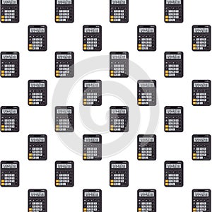 Calculators math devices pattern background