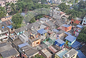 Calcutta slums