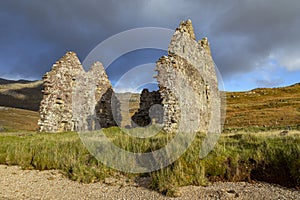 Calda House near Ardvreck Castle - Loch Assynt - Scotland photo