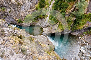 Caldares river. Panticosa, Huesca, Spain photo