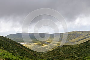 Caldeira Branca and Clouds